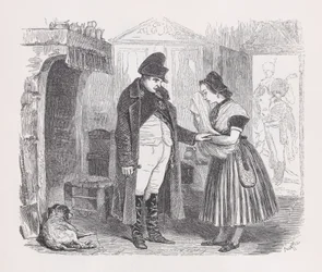 Wspomnienia ludzi z Dzieł wszystkich Bérangera, 1836.