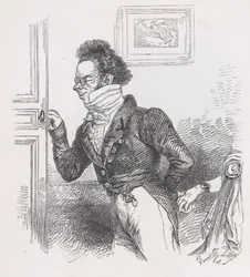 Robin, przyjaciel z Dzieł wszystkich Bérangera, 1836.
