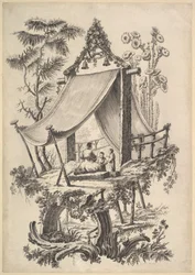 Domek na drzewie, 1773.
