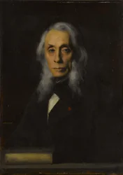 Portret Felixa Ravaissona-Molliena 1813-1900, 1889.