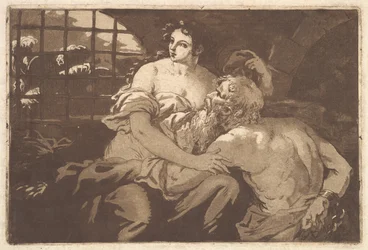 Roman Charity, w albumie zawierającym Recueil de Compositions par..., 1782-1821.