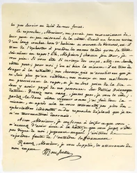 List Jeana Jaquesa Rousseau, 15 lipca 1764 r.