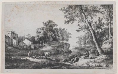 Krajobraz w Ambronay, 1796.