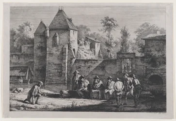 Stara Brama Vaise, Lyon, 1803 r.