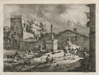 Widok na Saint-Andeol