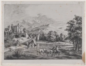 Widok świątyni Westy, 1774.