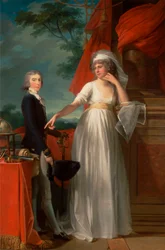 Margaret Callander i jej syn James Kearney