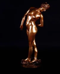 Figura nude (brąz złocony)