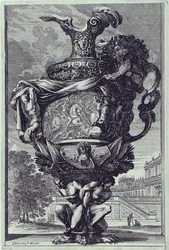 Rzeźba ogrodowa, opublikowana ok. 1670 (rycina) (patrz także 172935)
