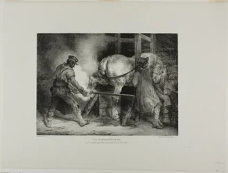 The Flemish Farrier, płyta 4 z Różne tematy narysowane z życia i na kamieniu (The English Suite)