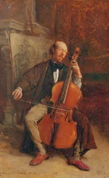 Alexandre Batta, wiolonczelista, 1855