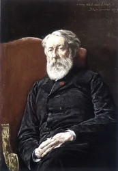 Portret Hetzla autorstwa Meissonniera z 1879 r., „Les Hommes d