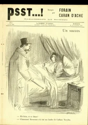 Ilustracja Jean-Louis Forain (1852-1931) w Psst...!