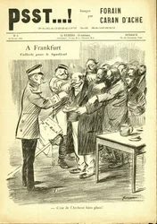 Ilustracja Jean-Louis Forain (1852-1931) w Psst...!