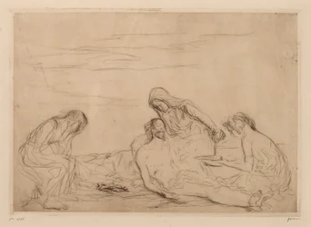 Pieta (trzeci talerz)