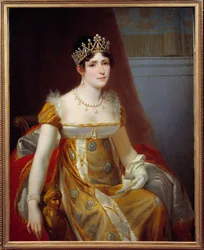 Portret Impress Josephine de Beauharnais (1763-1814) Obraz Victor Viger du Vigneau, dit Hector Viger (1819-1879) 1863 Nd. 1,15x0,89 m Malmaison, muzeum zamkowe - Portret cesarzowej Józefiny de Beauharnais (1763-1814). Obraz Victora Vign