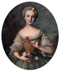 Madame Louise, córka Ludwika XV, połowa XVIII wieku 1912.