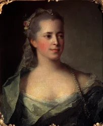 Portret damy, 1757.