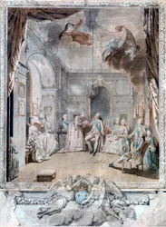 Mme Louise żegna się z synem, 1772