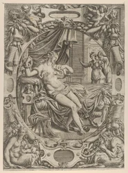 Kleopatra ugryziona przez bolenia, 1535-55.
