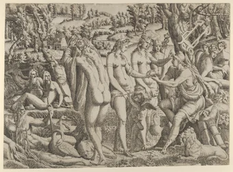 Wyrok Paryża, 1535-55.