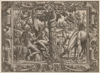 Kuszenie Ewy, c. 15451547.