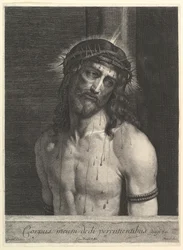 Chrystus ma kolumnę.
