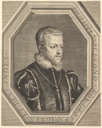 Filip II, król Hiszpanii.