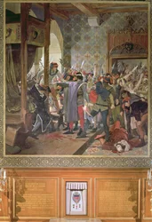 Etienne Marcel (zm. 1358) chroniący Delfina przed mafią w 1358 roku
