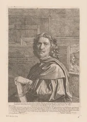 Portret Nicolasa Poussina