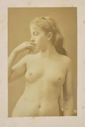 [Portret kobiety nago].