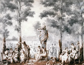 Taras Tuileries, 1807