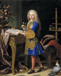 Karol III Hiszpański jako dziecko, 1724.