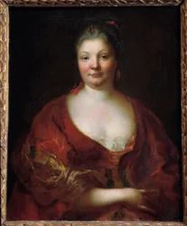 Portret Madame Du Noyer (1663-1719) Obraz Jeana Raoux (1677-1734) Orlean. Muzeum Sztuk Pięknych