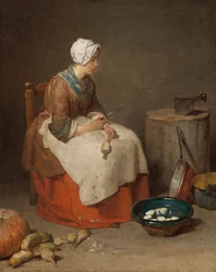 Pokojówka kuchenna, 1738.