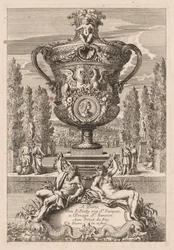 Urna dekoracyjna, XVII wiek.
