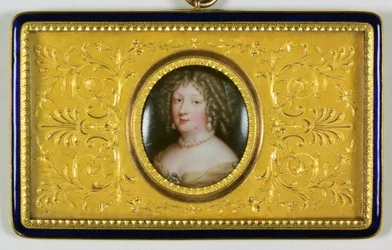 Pani o imieniu Madame De Montespan (emalia)