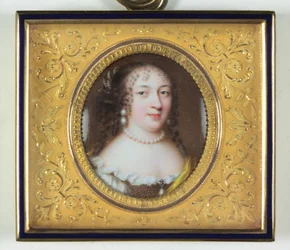 Pani o imieniu Madame de Louvois (emalia)