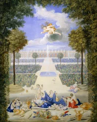 Francja, Wersal, parter Grand Trianon, Jean Cotelle