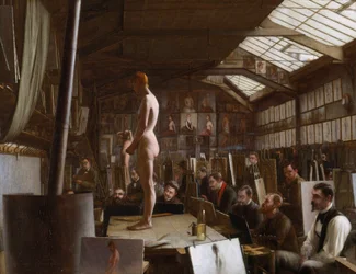 Atelier Bouguereau w Académie Julian, Paryż