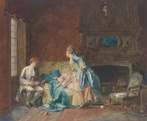 Pierwsze dziecko, 1872.