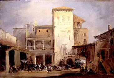 Dom Lorda Don Pedro w Alcala de Henares (olej na miedzi)