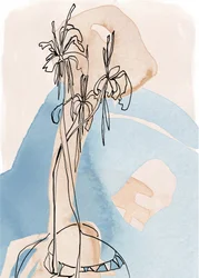 Delikatne, botaniczne linie