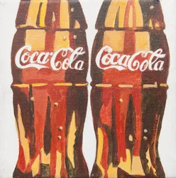 Butelki Coca Coli (akrylowe)