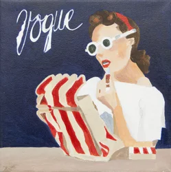 Okładka Vogue (akryl)