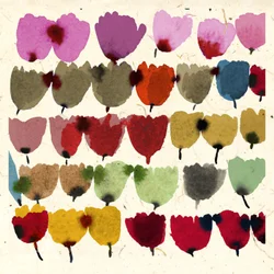 ATRAMENTOWE TULIPANY
