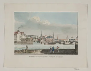 Kopenhaga widziana z Christianshavn