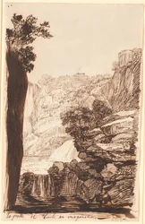 Wyimaginowana grota w Tivoli