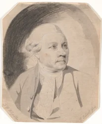 Portret poety F.G. Klopstock (1724-1803)