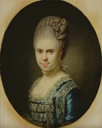 Portret Dorothei Marii Lienau, 1772 (patrz 149184 dla pary)